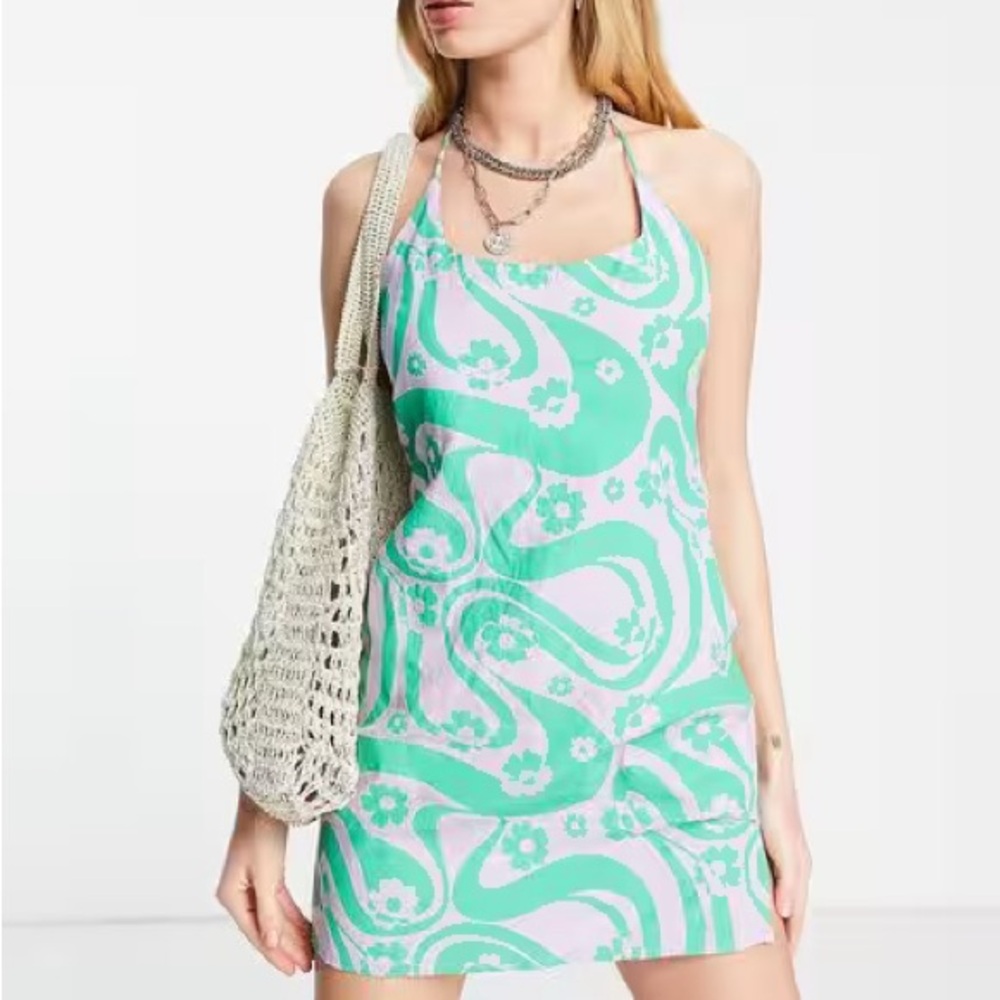 ASOS Design Mini Dress Linen